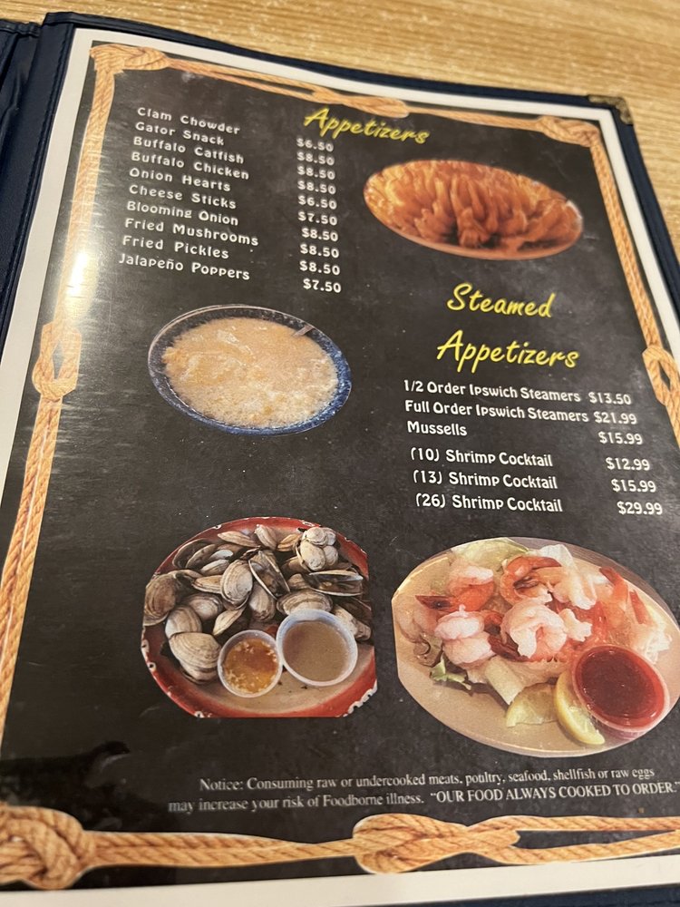 Essex Seafood Two Menu - Image 3