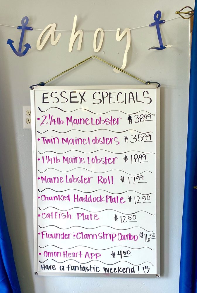 Essex Seafood Two Menu - Image 5