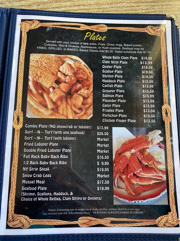 Essex Seafood Two Menu - Image 7